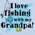 thumbnail image 2 of CafePress - Fishing With Grandpa Infant Bodysuit - Baby Light Bodysuit, Size Newborn - 24 Months, 2 of 4