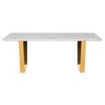 thumbnail image 2 of FAUX MARBLE RECTANGLE TABLE 65", 2 of 3