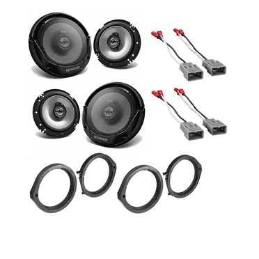 Kenwood 6.5" 300W Car Coaxial Speakers - 2-Way Sport Series With 60W RMS Power