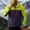 Navy, variant on LYSMORA Mens Waterproof Hooded Rain Jacket Adjustable Cuff Hem Multi Zipper Pockets Lightweight Hiking Outdoor Windbreaker Coat