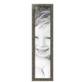 thumbnail image 2 of ArtToFrames 7" x 30" Silver Picture Frame, 7x30 inch Silver Wood Poster Frame (WOM-4993),  Pack, 2 of 7