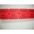 thumbnail image 4 of Raffle Tickets Red White Blue 50/50 Keep This Coupon Patriotic 100 of each, 4 of 5