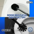 thumbnail image 3 of NSTB Adult Toilet Brush & Plunger Set, Self-Closing, 1 Count, 1 Pack, 3 of 4