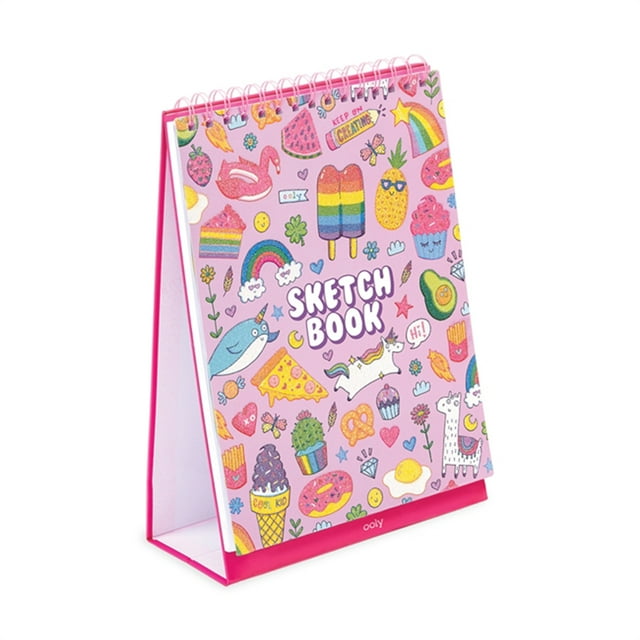 Ooly Cuaderno de bocetos para niños Garabatos Adorables - 118-215 - OOLY 118-215