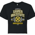 thumbnail image 3 of Marvel X-Men - Property Of Xavier Institute - Juniors Cropped Graphic T-Shirt, 3 of 5