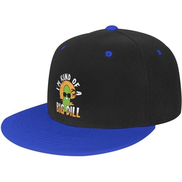 Je Suis un Genre de Gros Aneth Gros Rabais Cornichon Casquette à Visière Plate Snapback Bord Casquette de Baseball pour Hommes Ajustable