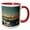 Red/White, variant on 3drose, Usa, Washington, Seattle, Sail-in Parade, Boats - Us48 Rdu0587 - Richard Duval, 11oz Mug