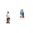 thumbnail image 1 of Figura de escritorio,Figura de loro para escritorio,oficina,decoración del hogar,Estatua de pájaro de resina,regalo de cumpleaños para inauguración de la casa,Letrero de mesa,Decoración de, 1 of 8