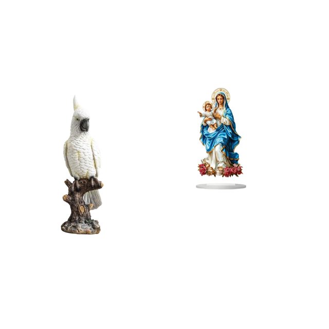Figura de escritorio,Figura de loro para escritorio,oficina,decoración del hogar,Estatua de pájaro de resina,regalo de cumpleaños para inauguración de la casa,Letrero de mesa,Decoración de
