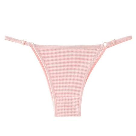 1Pc Women s Thong Adjustable Buckle Comfort Panties Sexy Striped Seamless Underwear Winter Warm G-string Women Sexy Lingerie