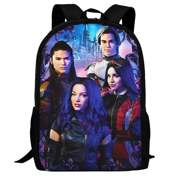 Casual Shoulder Bookbag, Descendants 3 Backpack Travel Bag Knapsack For Outdoor Hiking
