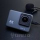 thumbnail image 4 of Cámara de acción CERASTES 4K60FPS WiFi cámara de acción antivibración con pantalla de Control remoto cámara deportiva impermeable grabadora de unidad, 4 of 4