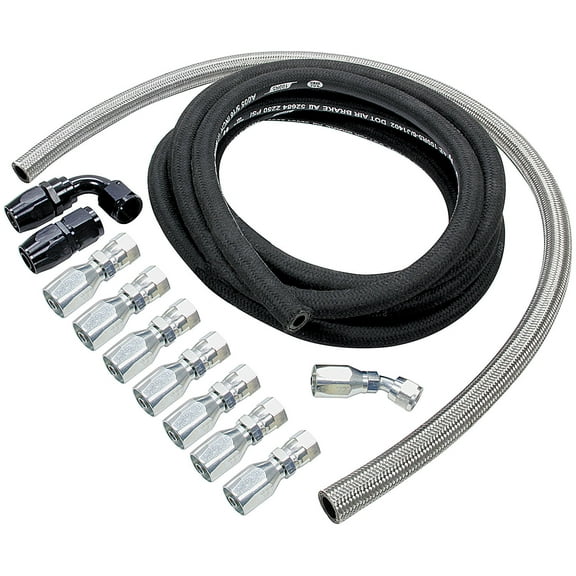 Power Steering Hose Kit Rack Front