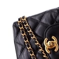 thumbnail image 6 of Pre-Owned Kelly Top Handle Shopping Bag Quilted Shiny Aged Calfskin Nano By Rebag, 6 of 7