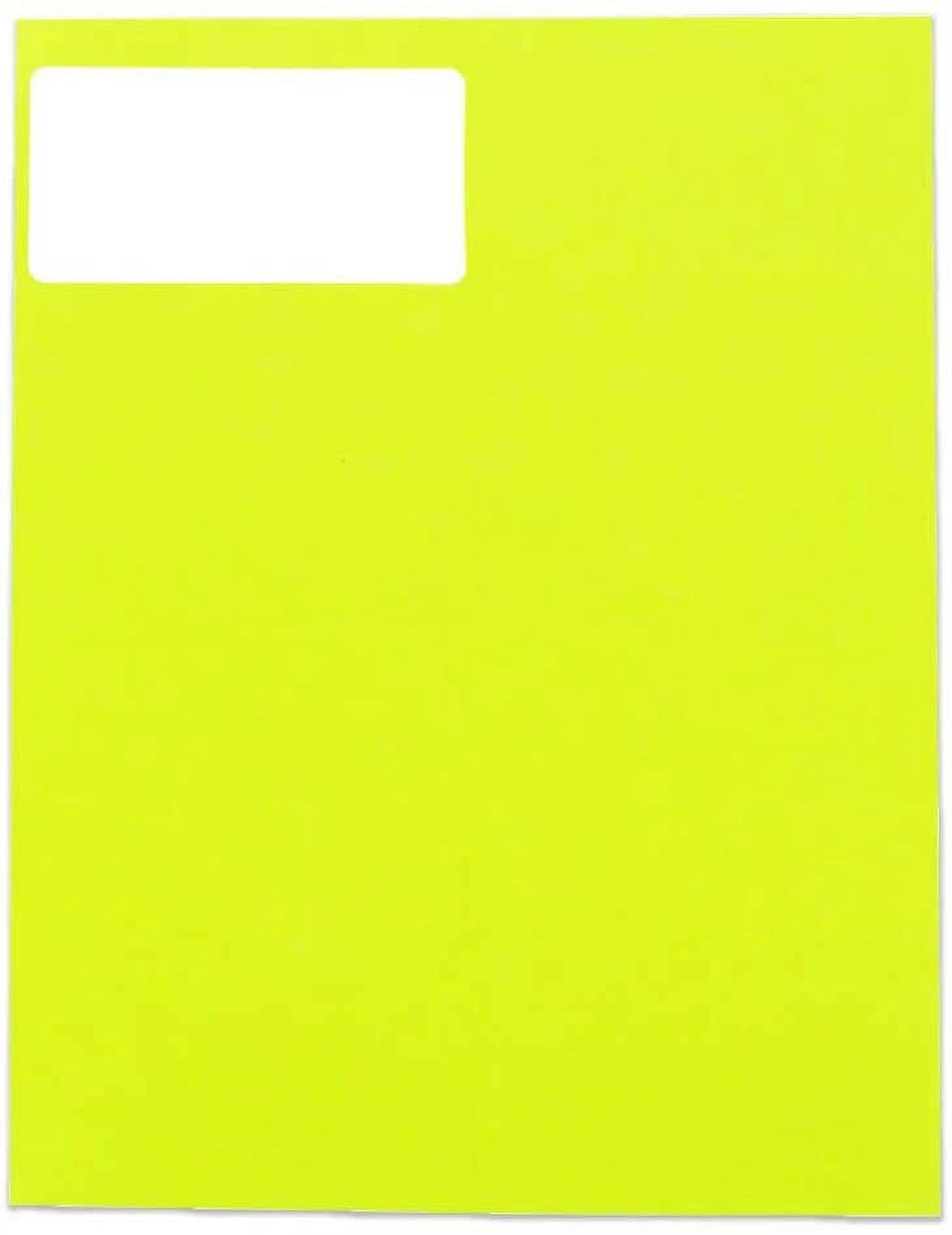 JAM Paper Shipping Address Labels, Standard Mailing, 2 x 4, Assorted Colors, 600/Pack