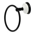 thumbnail image 1 of Kingston Brass BA1114MB Victorian Towel Ring, Matte Black, 1 of 3