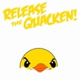 thumbnail image 3 of CafePress - Release The Quacken Dark T Shirt - Men's Classic Cotton T-Shirts, 3 of 3