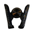 thumbnail image 4 of Soporte para teléfono de coche, práctico y ajustable, con diamantes de imitación, duradero, accesorios para coche mini Negro, 4 of 9