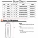 thumbnail image 5 of Pantalones Casuales de Mujer de Impresión Floral Cintura Elástica Suelta, Pantalones de Pierna Ancha Recta con Bolsillos, 5 of 5