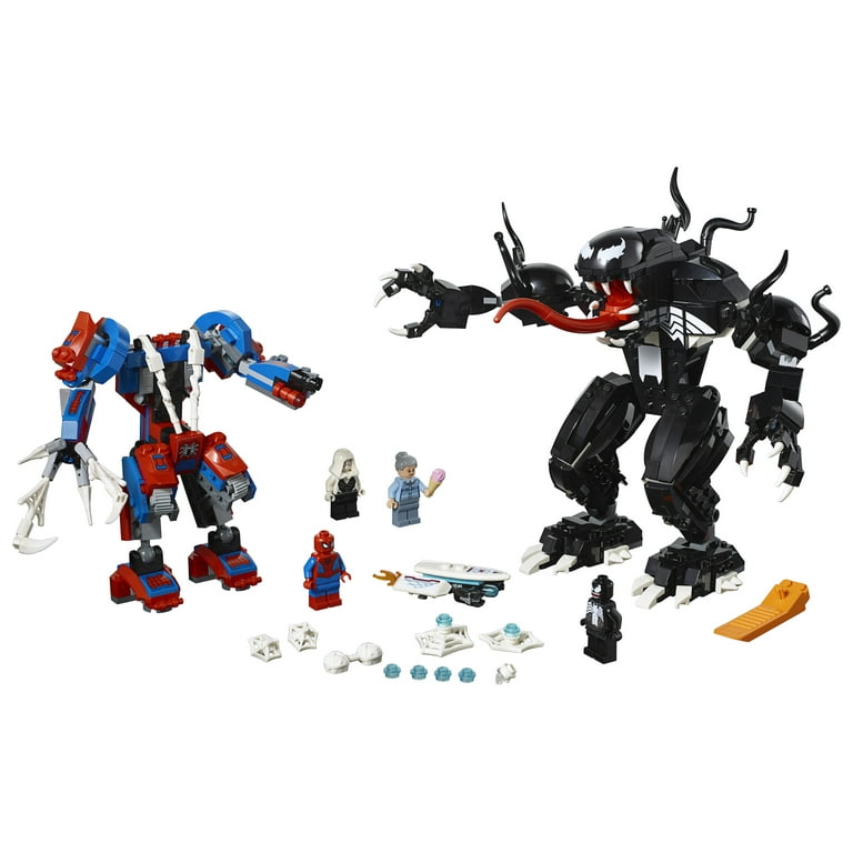 Spider Mech Vs Spiderman Lego Sets With Venom LEGO Marvel