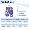 thumbnail image 4 of Cauagu Daisies Flowers Print Swim Trunks for Men,Youth Boys Swim Shorts Compression Liner Beach Shorts Boys' Swimming Shorts 7-20 Years Bathing Suit-Small, 4 of 7