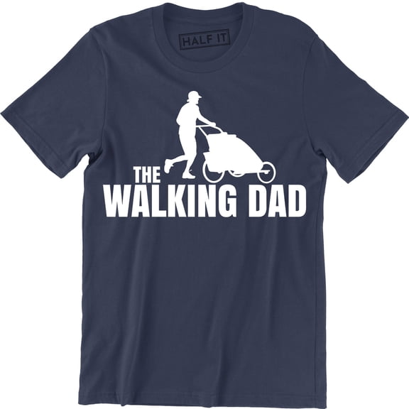 The Walking Dad - Funny Dead Zombie Father Gift Dad Joke Retro Tee Shirt