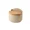 1Pcs, variant on Japanese Style Ceramic Seasoning Jar Bamboo lid Spice jar With Spoon Kitchen Sugar Salt Spices Storage Box Household Container