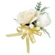 thumbnail image 1 of Flor Boda Novia Ramillete Novio Boutonniere Ojal Ojal champán, 1 of 7