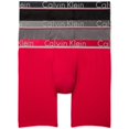thumbnail image 2 of Calvin Klein - Calzoncillos tipo bóxer de microfibra para hombre, 3 unidades, 901 L Calvin Klein boxeadores, 2 of 2