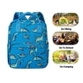 thumbnail image 5 of Mochila KingCheer Cute Preescolar para niñas y niños, color azul, 5 of 5