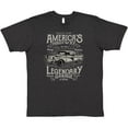 thumbnail image 3 of Inktastic America's  Highway Classic Car T-Shirt, 3 of 5