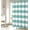 Aqua and White, variant on Nautical Stripe Design Shower Curtains Bathroom Accessories Waterproof Fabric Bath Decor Shower Curtain Set Black and White Small Stall Size 36"x72"