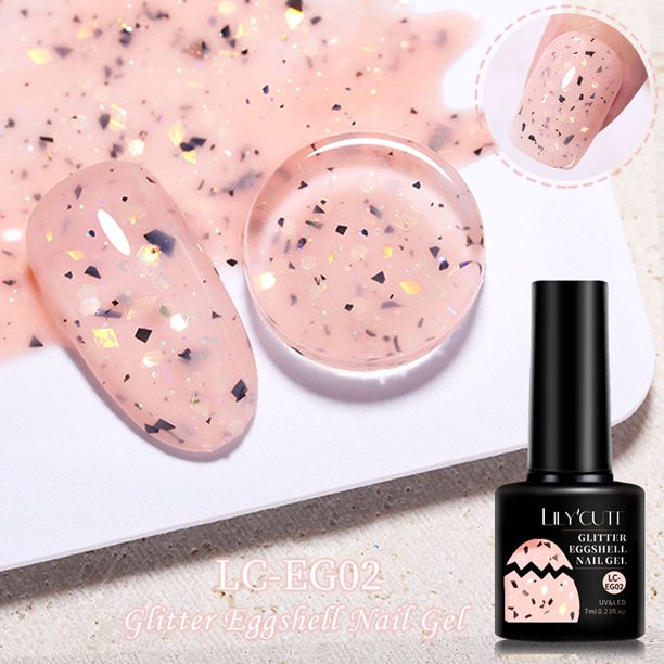 LILYCUTE Eggshell Esmalte De Uñas Otoño Vernis Semi Permanente UV Utilizado Con Gel De Jalea Rosa Gao Jiahui unisex