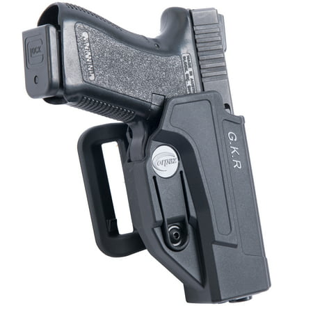 Orpaz Glock Gun Belt Holster Polymer 360 Rotation Fits Glock