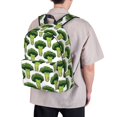 thumbnail image 5 of Goofa Cute Broccoli Printed Backpack,Laptop Backpack,Durable Anti-Theft Travel Work Backpack,Water-resistant Backpack, 5 of 9