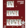 thumbnail image 6 of Garage Door Banner Cover 7 x 16 ft, Christmas Winter Pine Leaves Pine Cones Red Berries Christmas Garage Door Decorations Holiday Christmas Backdrop Decor for Winter New Year Xmas Party, 6 of 6