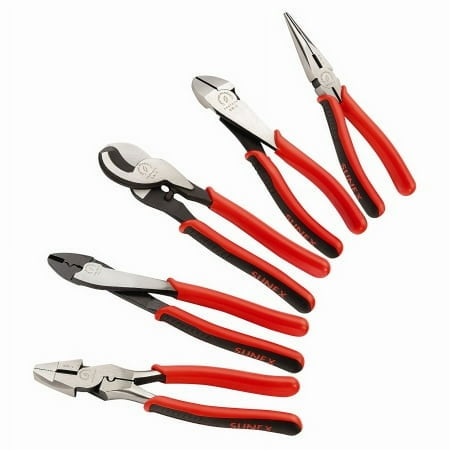 UPC: 0613364163689 | Sunex 5 Pc Professional Pliers Set