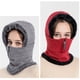 thumbnail image 3 of Gorro De Punto De Invierno, Conjunto De Bufanda, Gorro, Bufanda Con Cremallera, Orejeras, Gorros De Esquí Con Forro Polar, Gorro Térmico A Prueba De Viento, Calentador De Cuello Para Esquí Y Ciclismo sonducket AP008196-02, 3 of 5