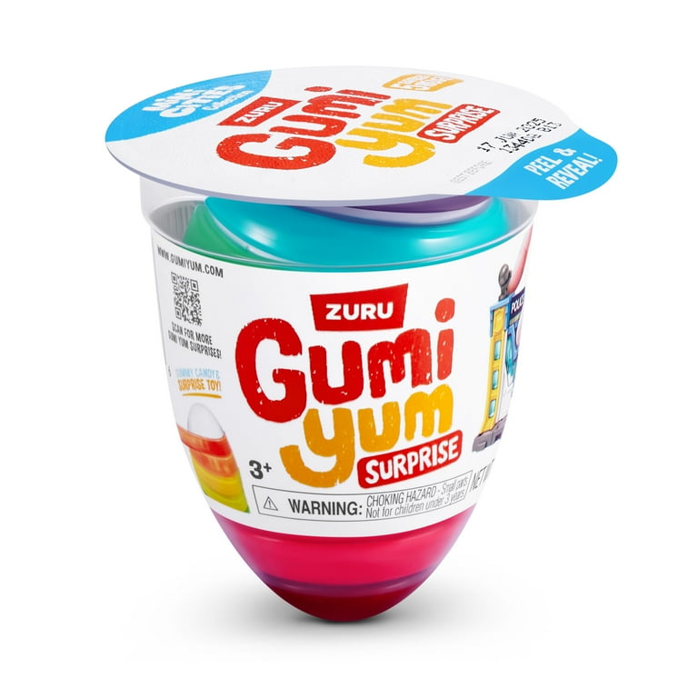 ZURU Gumi Yum Surprise Mini Cities Unboxing Toy, Fruit Flavor