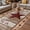 Brown Grey Beige, variant on Texas Star Vintage Outdoor Rug for Patio/Deck/Porch, Non-Slip Large Area Rug 6 x 9 Ft, Brown Checkered Berry Farmhouse Indoor Outdoor Rugs Washable Area Rugs, Reversible Camping Rug Carpet Runner