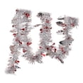 thumbnail image 4 of Guirnalda navideña de oropel, adorno brillante navideño de 1,8 m, decoración para de , guirnalda metálica retorcida para repisa de techo., 4 of 6