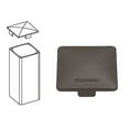 thumbnail image 3 of CRL PC2BRZ Matte Bronze 100 Series Low Profile Post Cap, 3 of 3