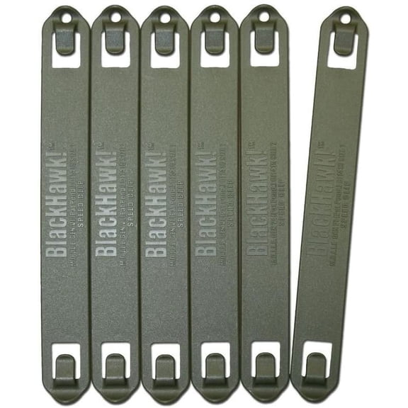 Blackhawk Speed Clips (6-Pack #7), Olive Drab - 38C706OD