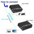 thumbnail image 5 of Convertidor de medios YONGSHENG Ethernet de fibra 10/100base-tx monomodo a 100base-fx RJ45 a SC transceptor de fibra, 5 of 5