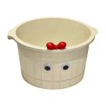 thumbnail image 2 of Cubo de masaje para pies, para lavarlos y pedicura (8,66 pulgadas de ), versátil, ideal para regalar, para relajarse en casa, para hombres y Blanco, 2 of 8