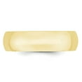 thumbnail image 3 of 10KY 6mm LTW Comfort Fit Band Size 8.5 in 10k Yellow Gold, 3 of 3