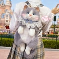 thumbnail image 5 of Realistic Ragdoll Cat Stuffed Animal Backpack Cat Backpack Plush Toy Cute Handcrafted Cat-Shaped Bag Stuffed Animals Backpack for Women Casual Backpack for & Cat Lovers, 5 of 8