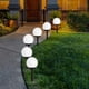thumbnail image 3 of Luces solares para jardín, impermeables, paquete de 2, para villas, jardines, entradas, patios, etc., 3 of 5