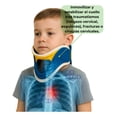 thumbnail image 3 of Collarin Ajustable De Extraccion Cervical  Infantil Azul Marino, 3 of 7