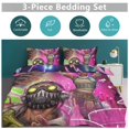 thumbnail image 5 of Apex Legends 3 Pieces Bedding Set 3D Printed Lightweight Bed Quilt Set Comforter Cover Set for Girls Kids Teens, 1 Quilt Cover 2 Pillowcases 86"x70", 5 of 8